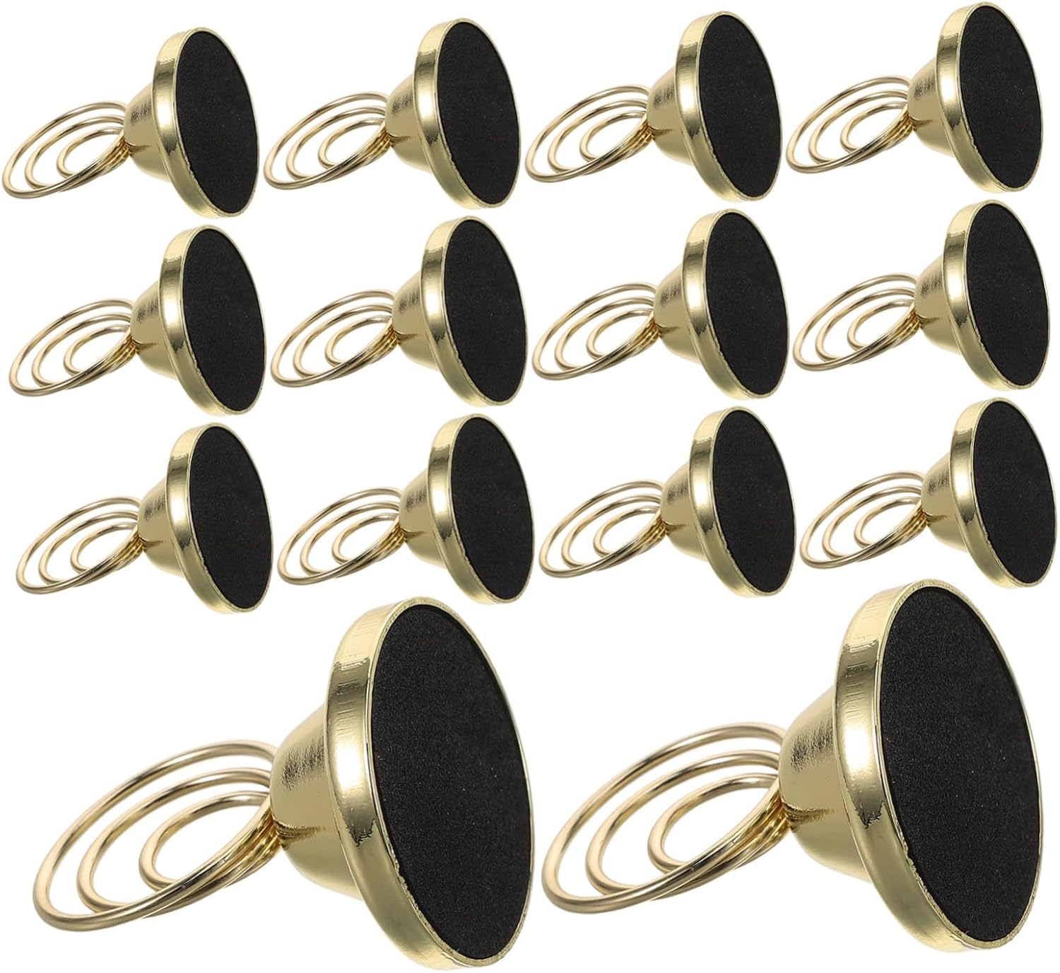 24pc Mini Table Number Holders Metal Place Card Holders for Wedding Reception Party Space-efficient Sturdy Design