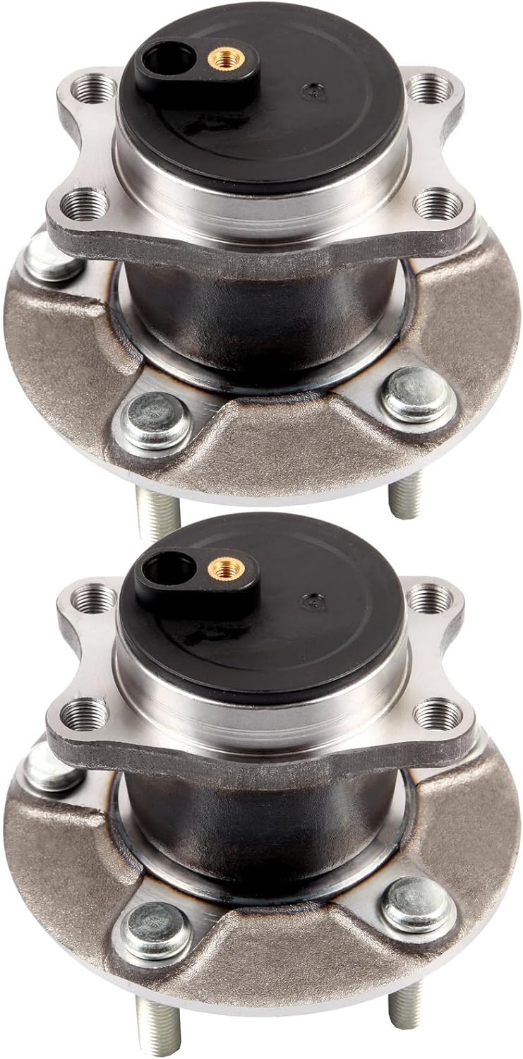 cciyu 512394 Wheel Hub and Bearing Assembly Replacement Fit For Mitsubishi Lancer 2008-2015 has ABS Wheel Hubs 5 Lugs (2)
