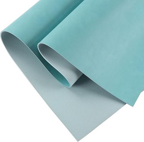 Picheng Cuadrado de cuero para herramientas 13.78 "x 26" Hojas de herramientas de cuero sintético liso Hojas de cuero de 0.079 in de grosor para