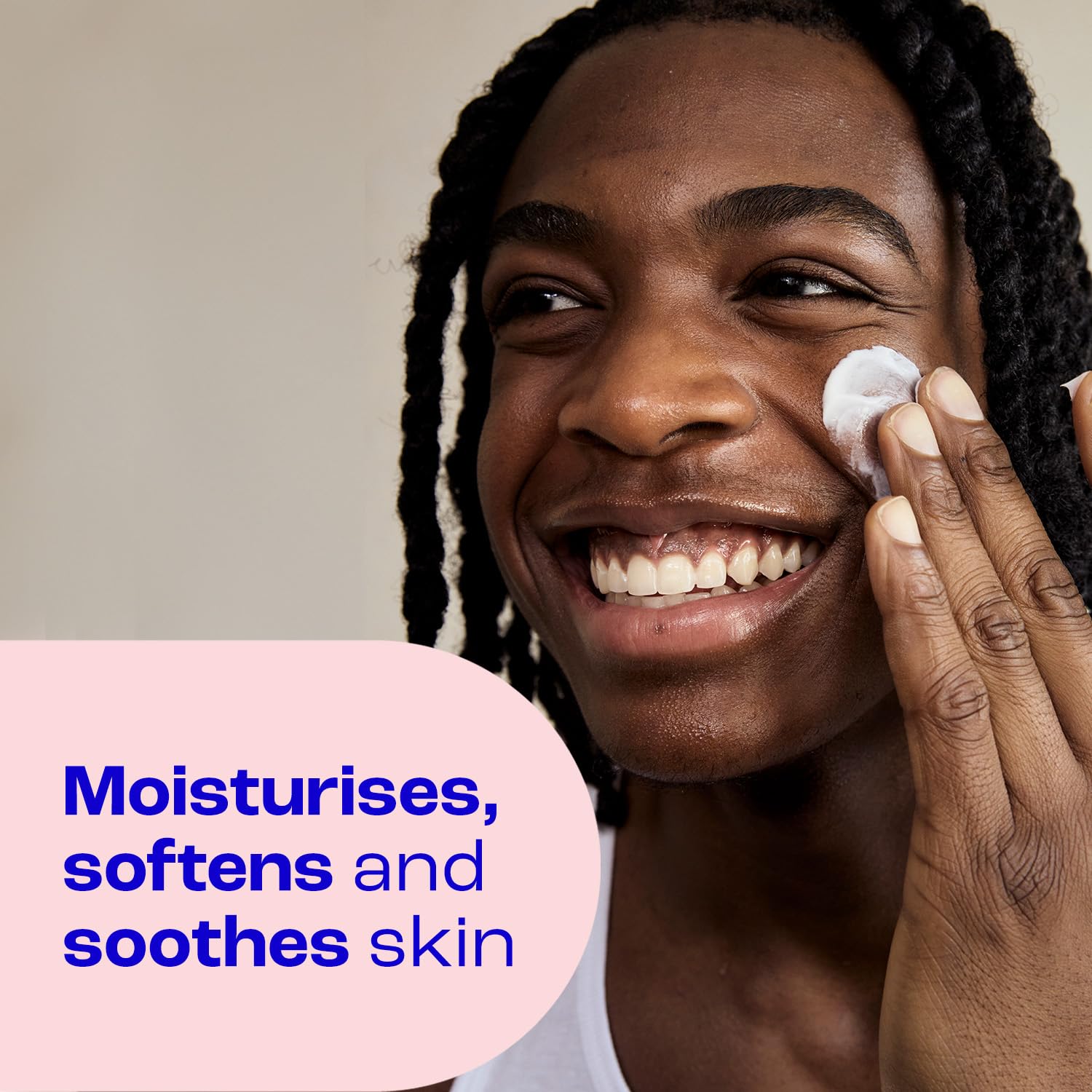 E45 Moisturising Cream 500g - Emollient Lotion for Dry, Itchy & Sensitive Skin - Soothing Eczema Relief Cream - Non-Greasy, Fast Absorbing, Dermatologically Tested Formula - 4