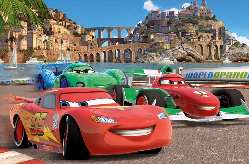 Trefl 3-in-1 Puzzle Cars 2 Disney