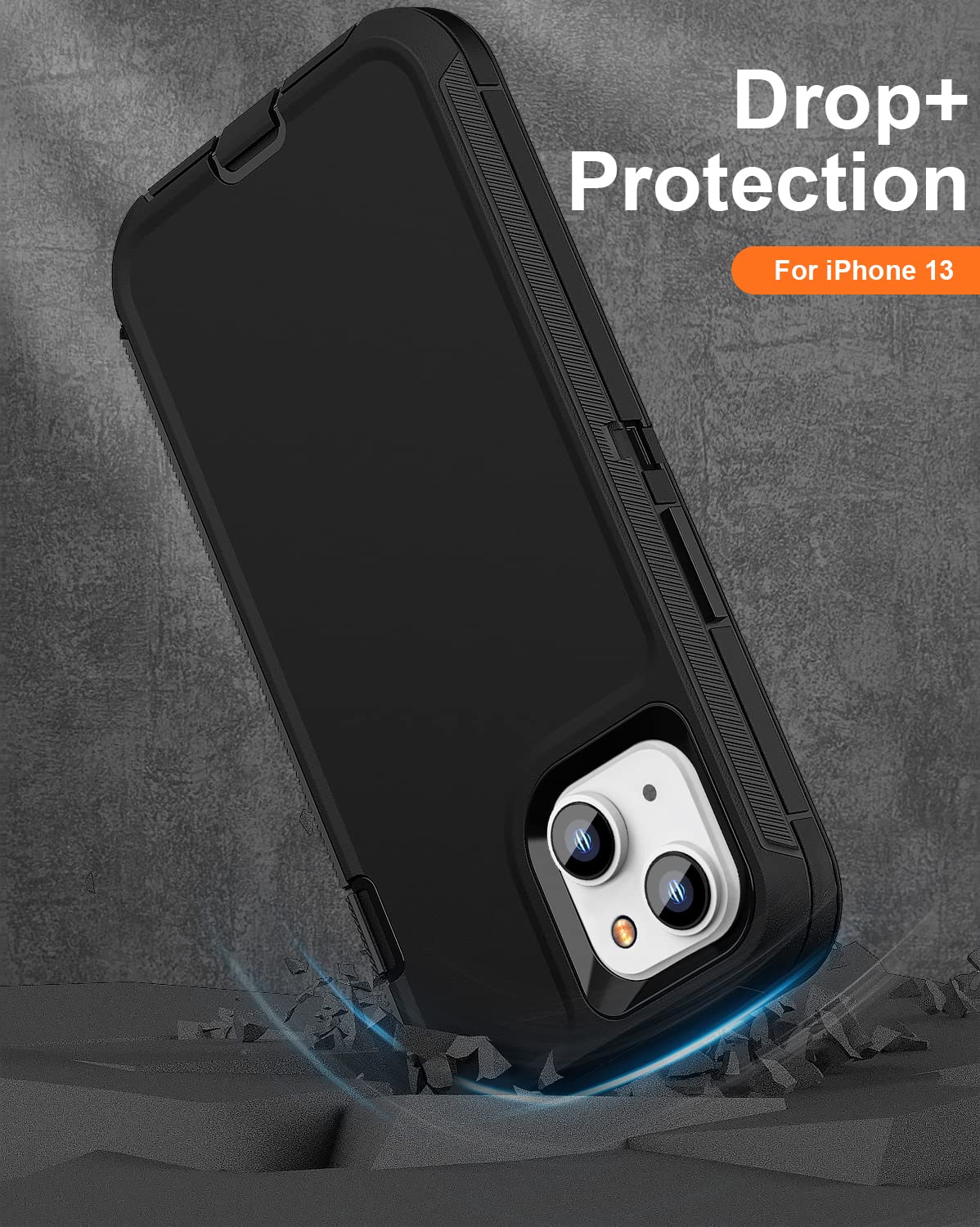 Amazon.co.jp: iPhone 13 ケース 2 x スクリーンプロテクター付き