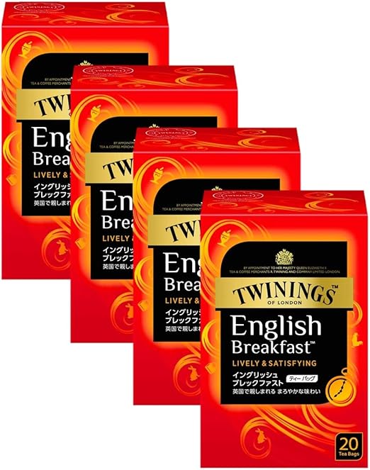 Amazon トワイニング ティーバッグイングリッシュブレックファスト p 4個 トワイニング 紅茶 通販