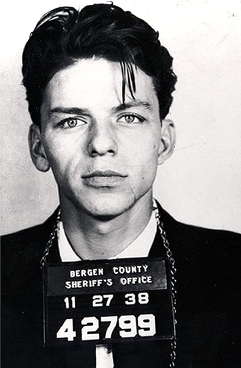 pix Musician Mugshots frank sinatra mug shot glossy poster picture photo mugshot rat pack musician
