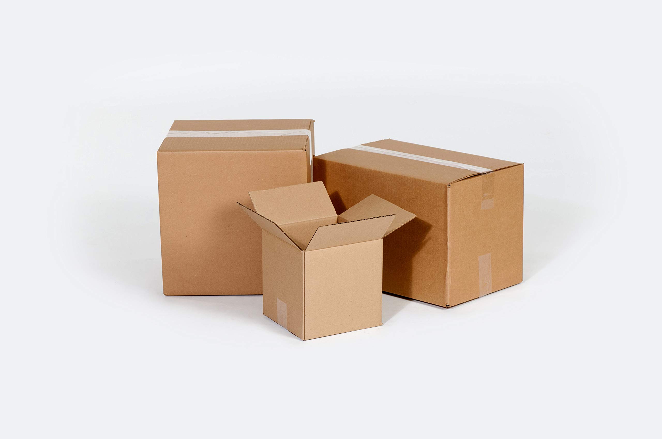The Packaging Wholesalers 9 x 6 x 6 Inches Shipping Boxes, 25-Count (BS090606)