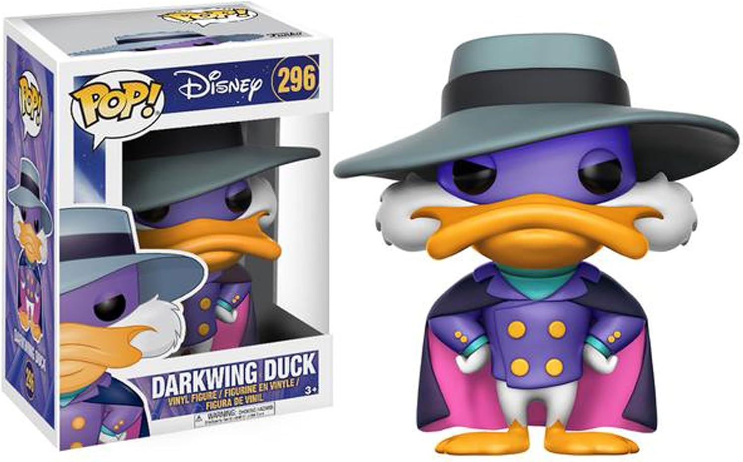 Funko Pop Animation: Darkwing Duck - Darkwing Duck Toy Figure