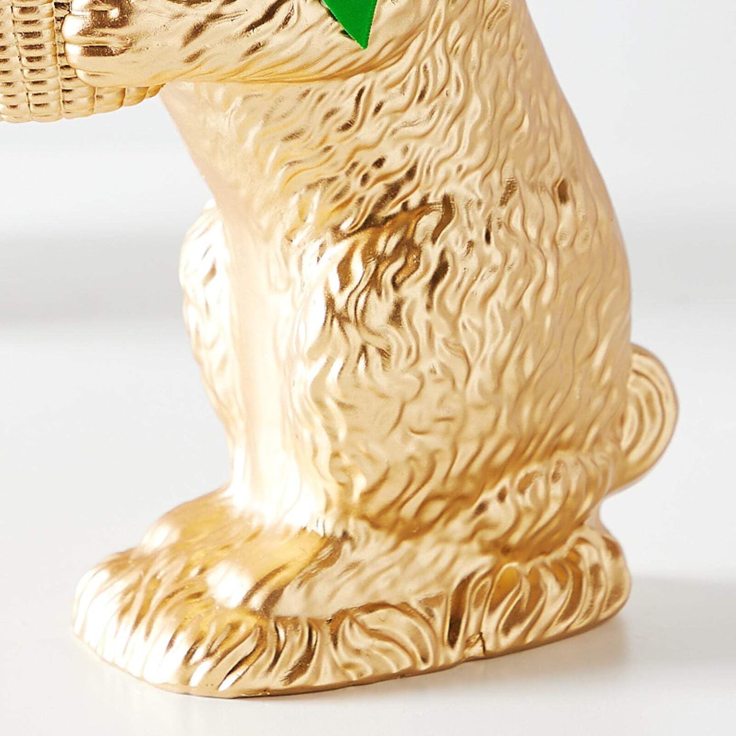 14" Gold Bunny with Egg Basket
