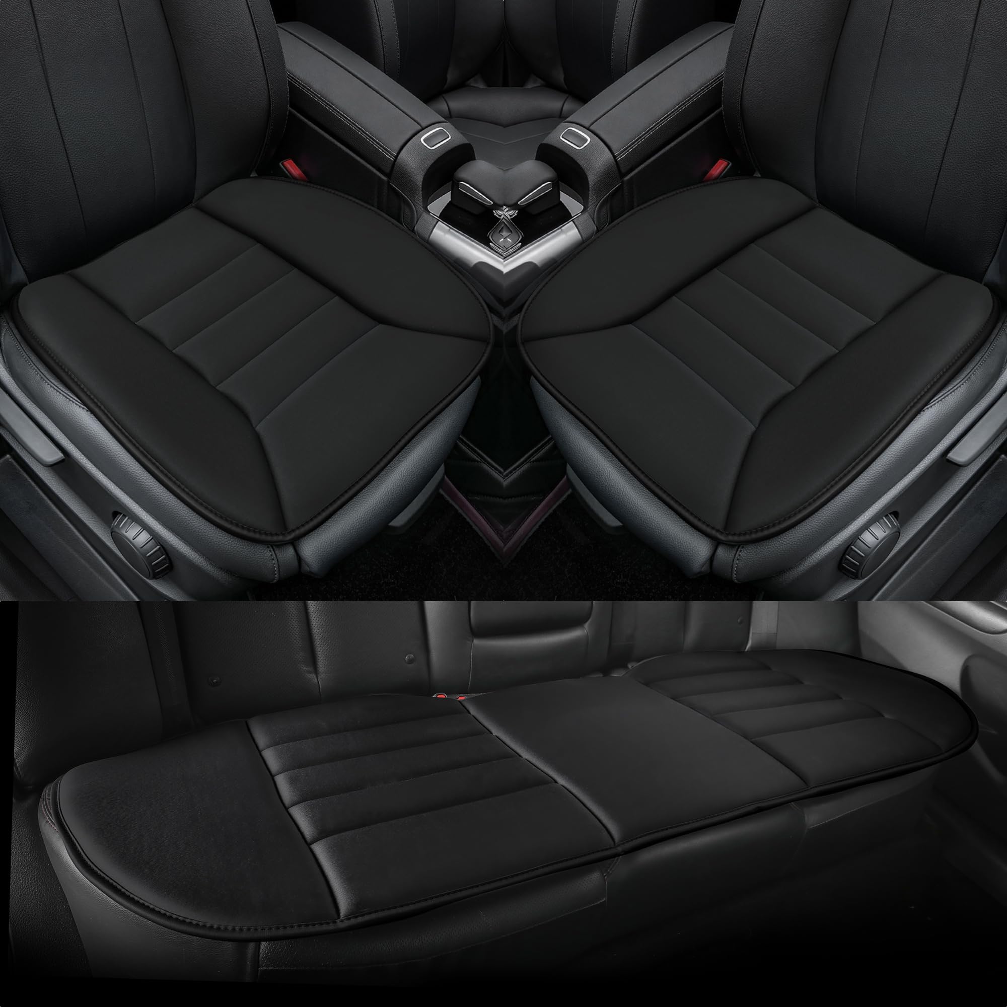 kingphenix 3-Piece Memory Foam Car Seat Cushion Set for Driving Comfort