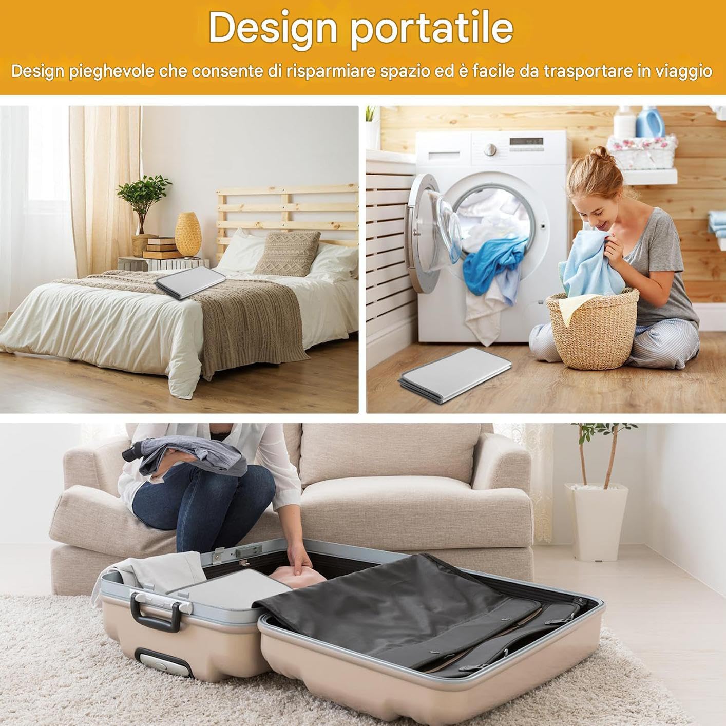 Tavolo per Stirare a Vapore,Tavoletta Verticale Pieghevole | Asse Da Stiro Verticale Portatile - Per Armadio, Appartamento, Hotel, Dormitorio, Viaggio, Casa, Lavanderia, Routine, Posto Di Lavoro, Este