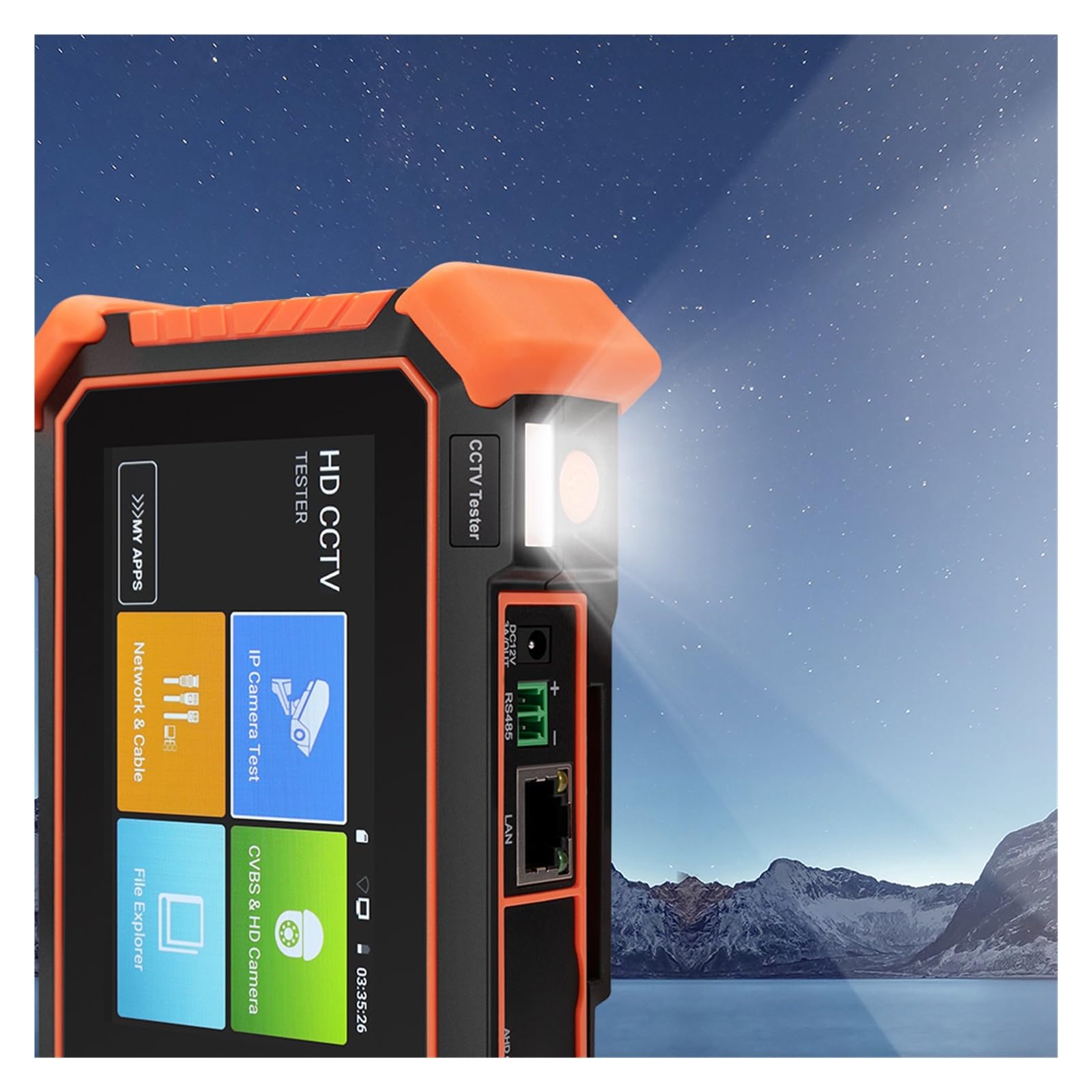 CCTV Tester For Telecamere Di Sicurezza For Cavi 8K H.265 4K .264 Test IP Analogico TVI CVI AHD For Strumento di prova