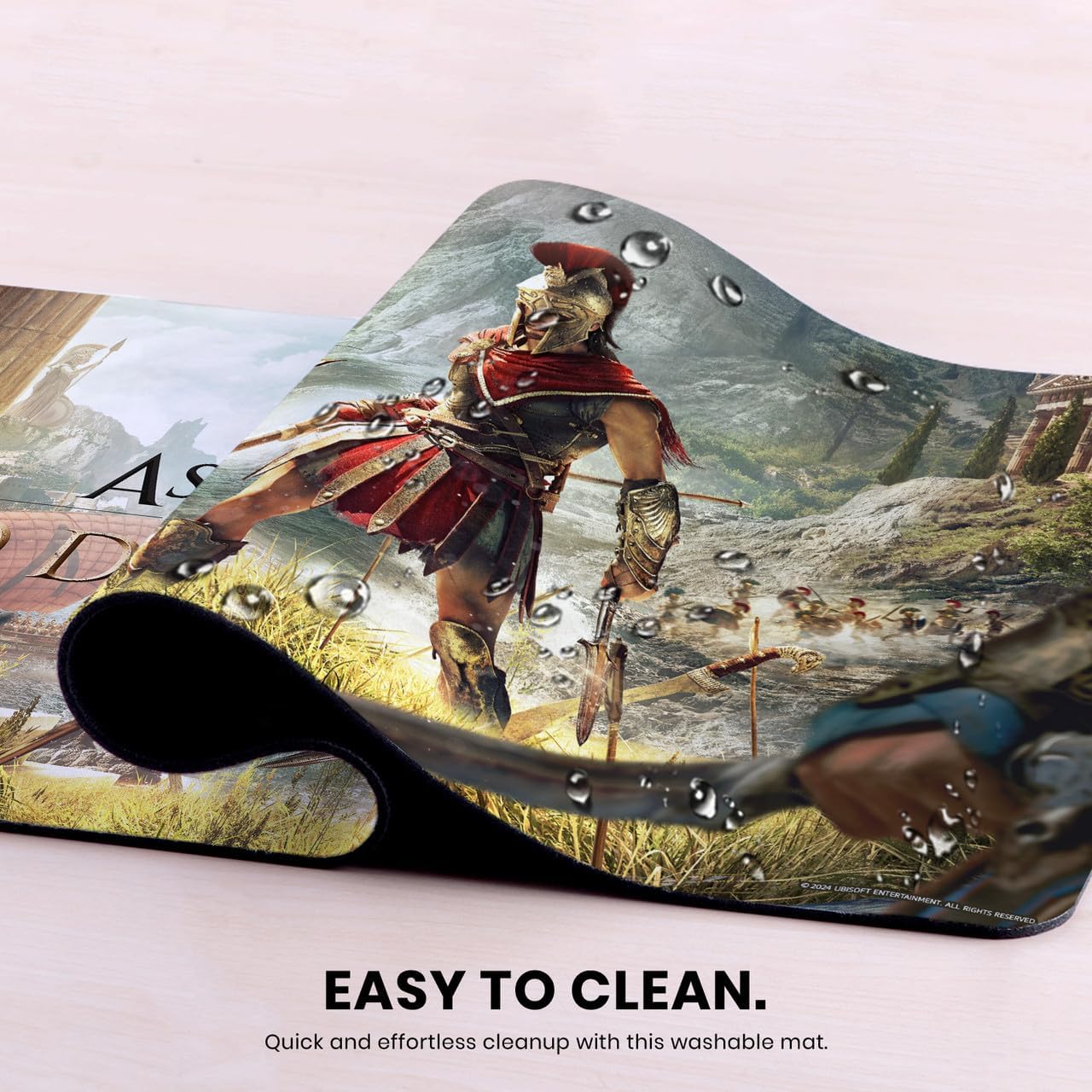 Head Case Designs Officially Licensed Assassin's Creed Alexios Final Shot Odyssey Key Art 23.62 x 11.81 x 0.12 inches (600 x 300 mm) - L Gaming Office Desk PC Keyboard Mouse Mat Pad