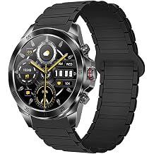 Compatible with ALPHAGEAR Smartwatch Bands, 22mm Quick Release Silicone Sport Strap Replacement Watchband with Woven Loop Design Compatible with ALPHAGEAR Bravo II, Bravo XL, Bravo XL 2, Raptor, Commander, Juliet Smartwatch