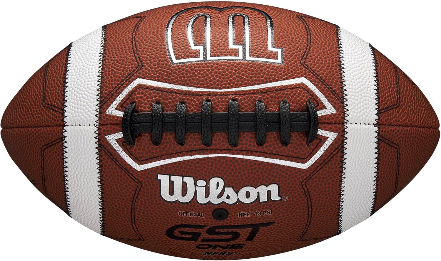 WILSON GST SpeedSkin One Football - Brown, Official Size - Image 3