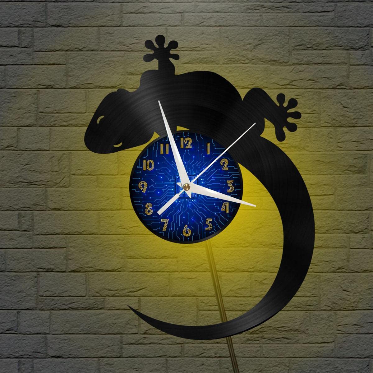 Horloge murale en vinyle cadeau créatif idéal pour sublimer une pièce de vie
