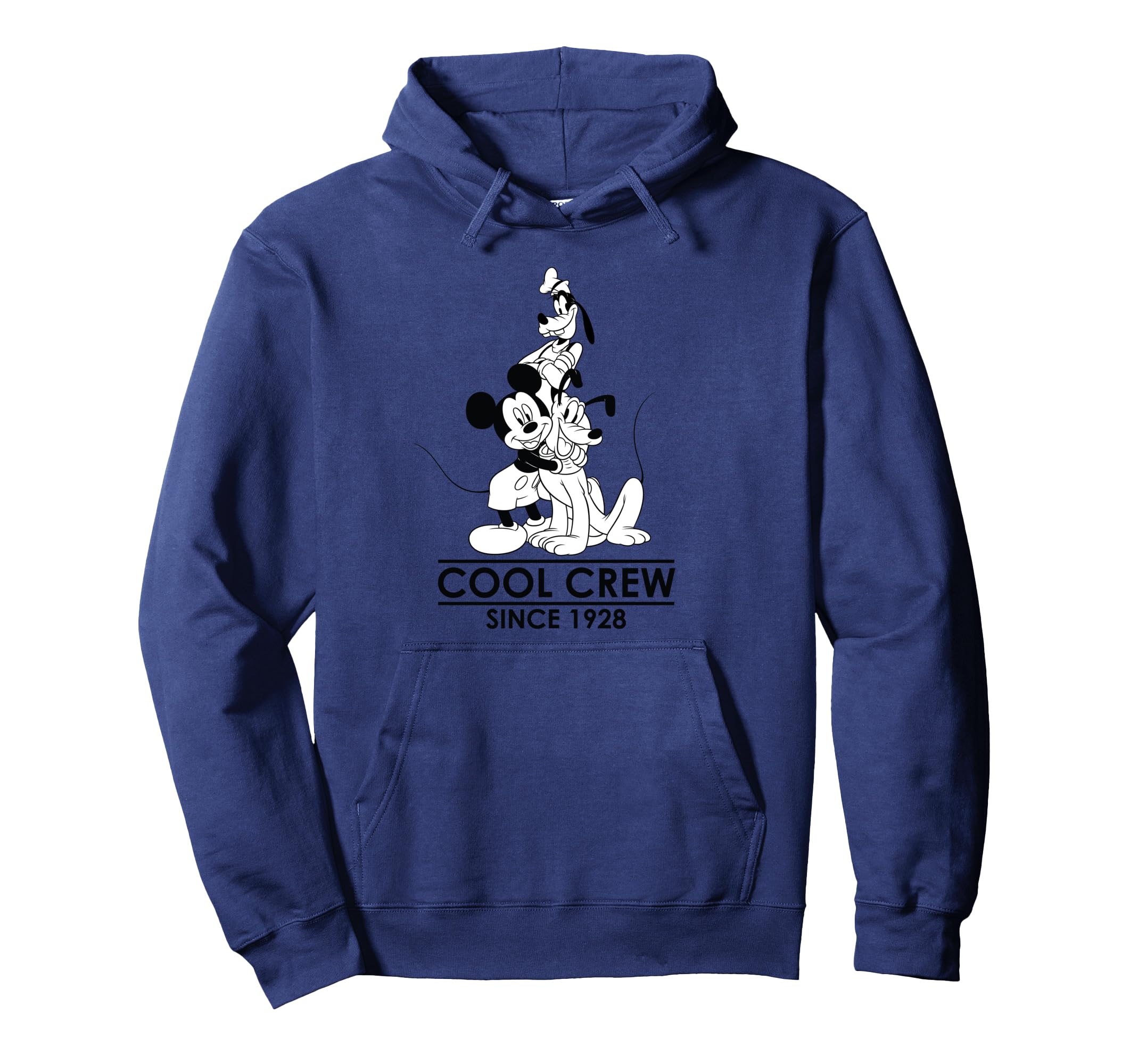 Sweat Mickey Mouse 1928 homme noir avec capuche Disney rétro pull original - 3