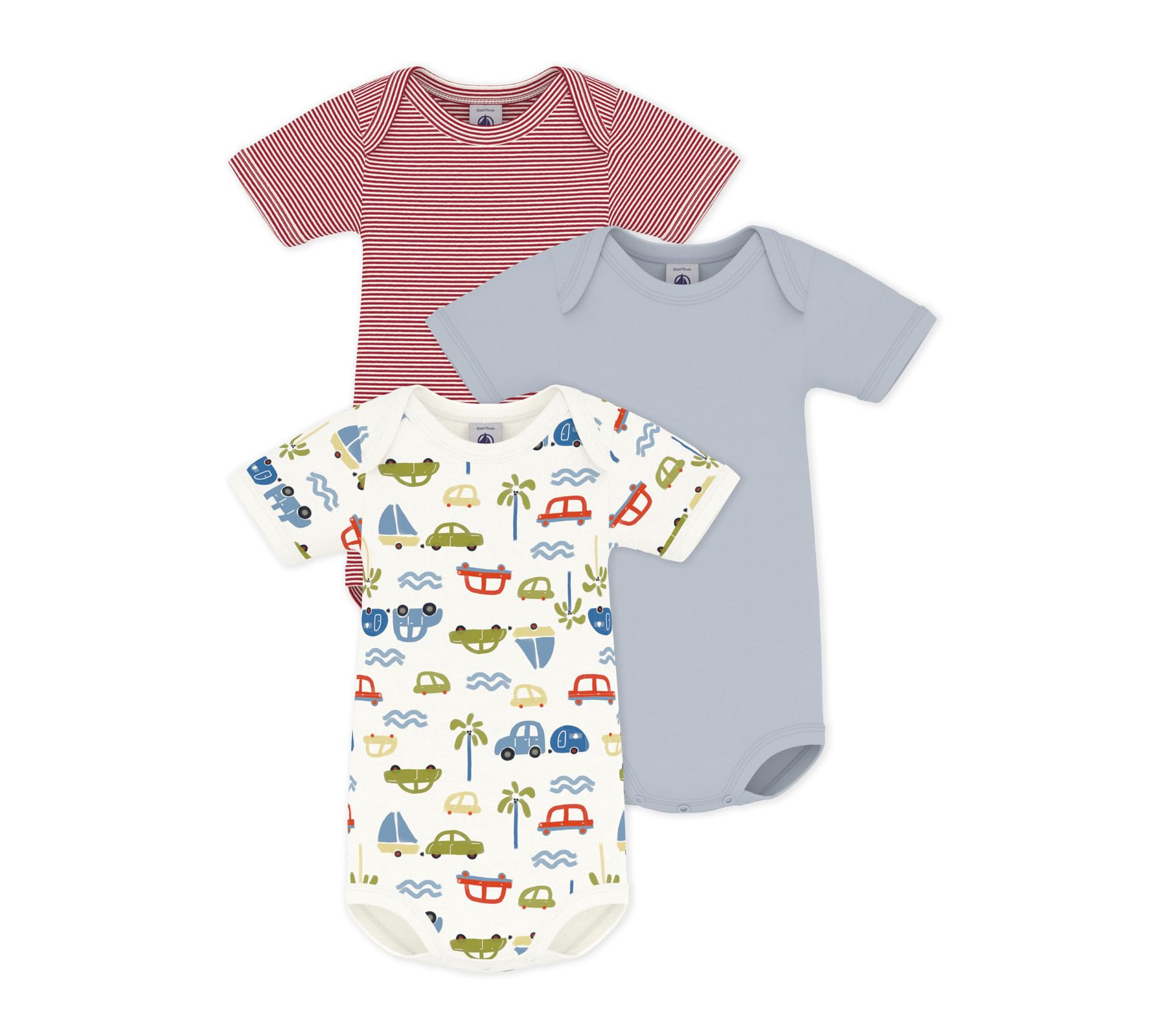 Ropa interior DÍA Petit Bateau para bebé unisex en algodón suave 4
