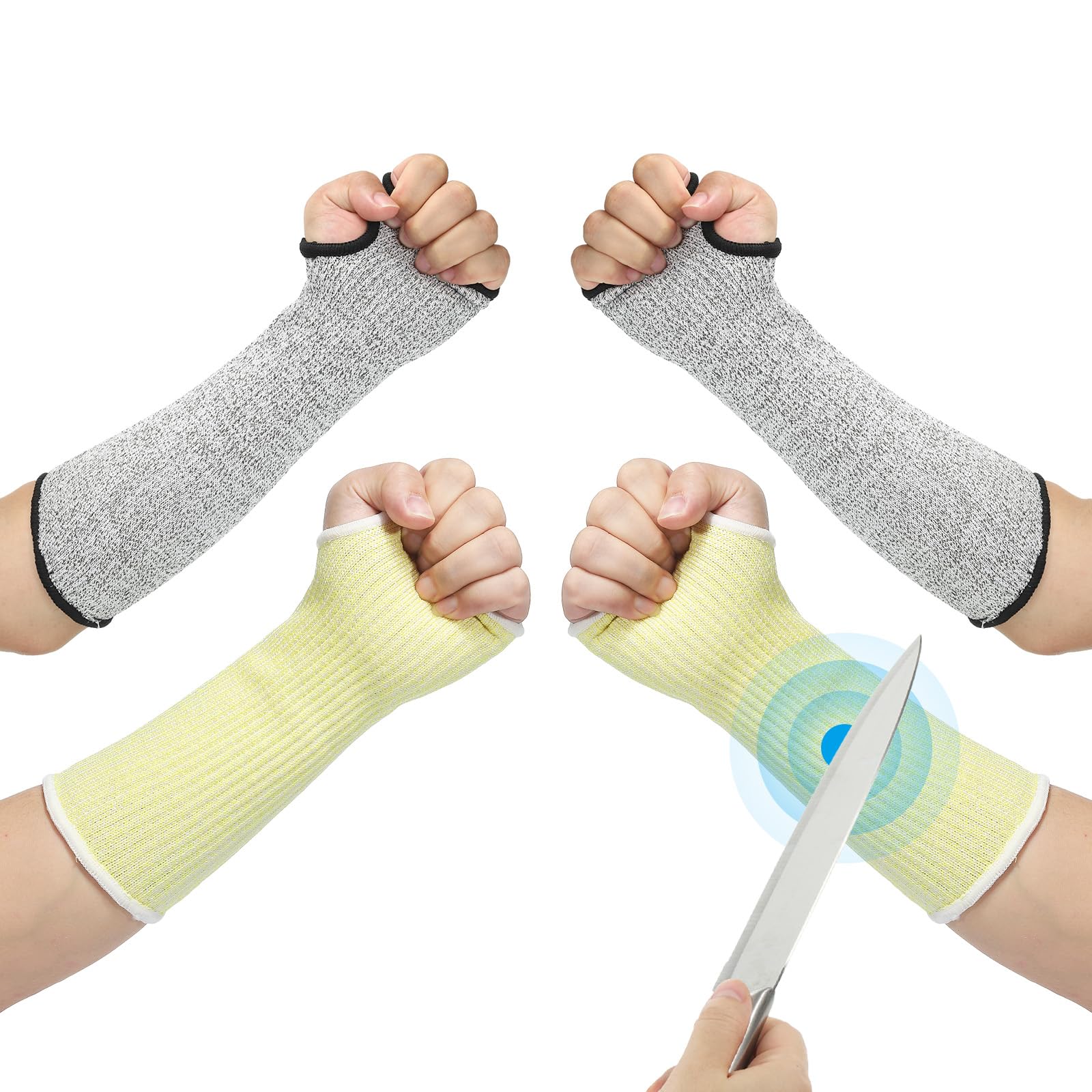 PATIKIL 10 Inch Cut Resistant Sleeve