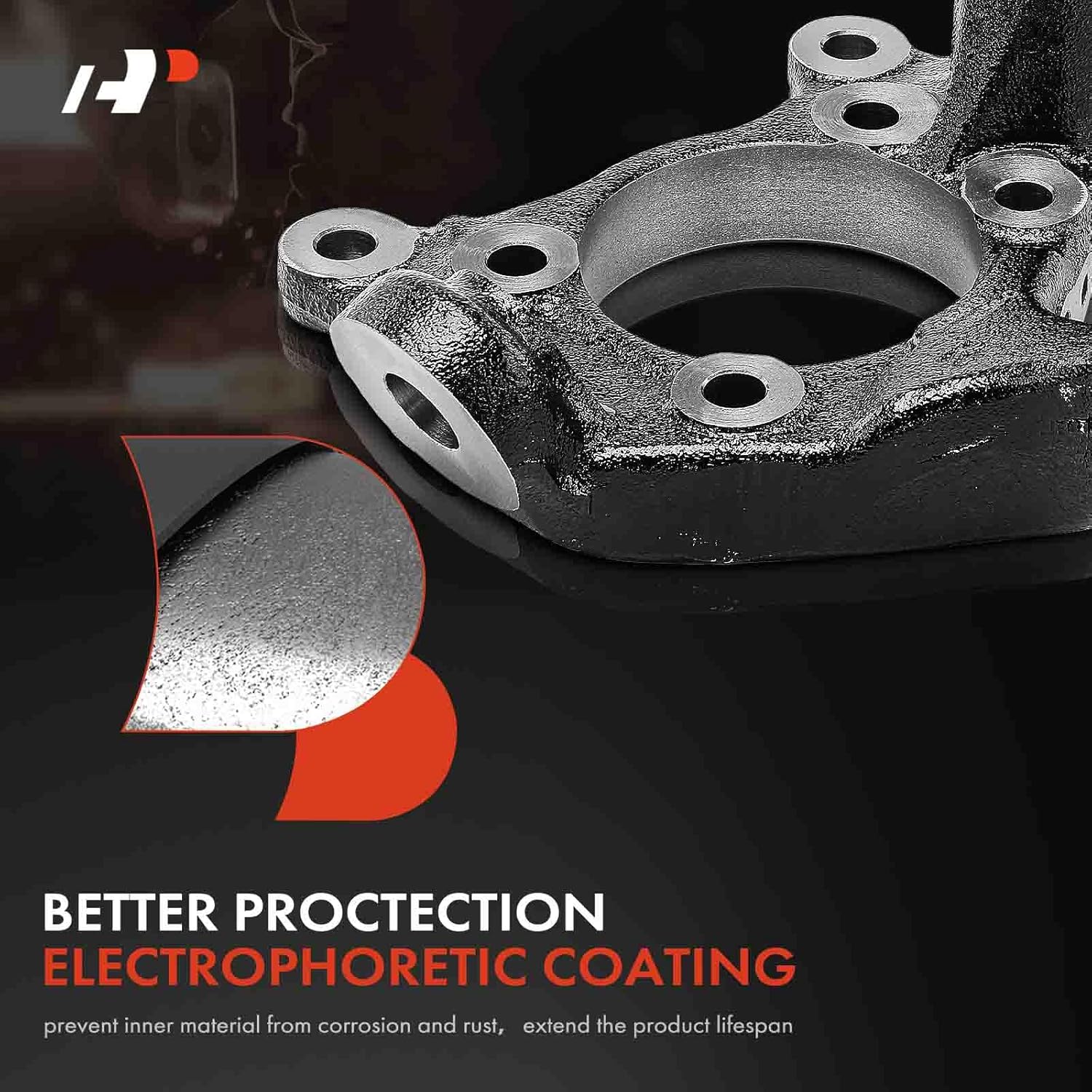 A-Premium Front Right Suspension Steering Knuckle Compatible with Toyota Corolla iM 2017-2018, Prius V 2012-2018, Scion xB 2008-2015, iM 2016, Passenger Side