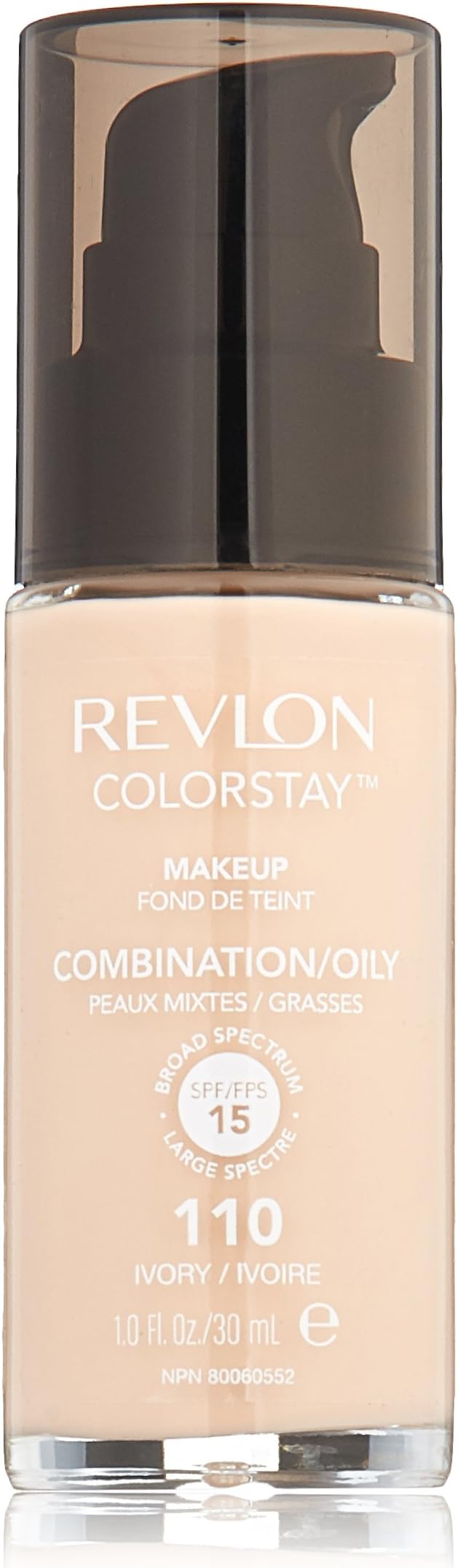 Colorstay Satin Medium Coverage Makeup With Softflex SPF6 Combination/Oily Skin 110 Ivory, 1 Ounce