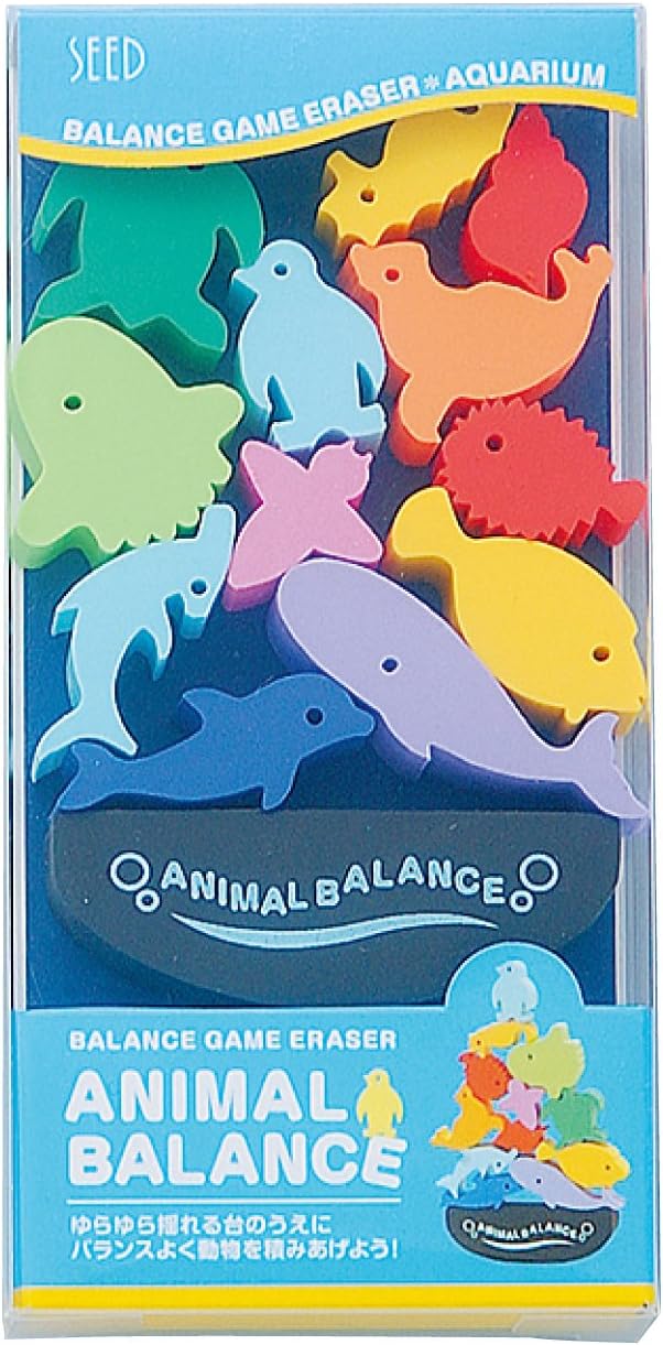 Seed Eraser Animal Balance Aquarium YR-700S-5P