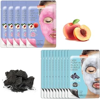 Purederm Máscara de burbujas O2 rosa purifica...