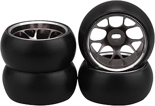 BQLZR RC 1:28 Car Tire Titanium Y Shape Wheel Hub Replacement for WL K989 Pack of 4