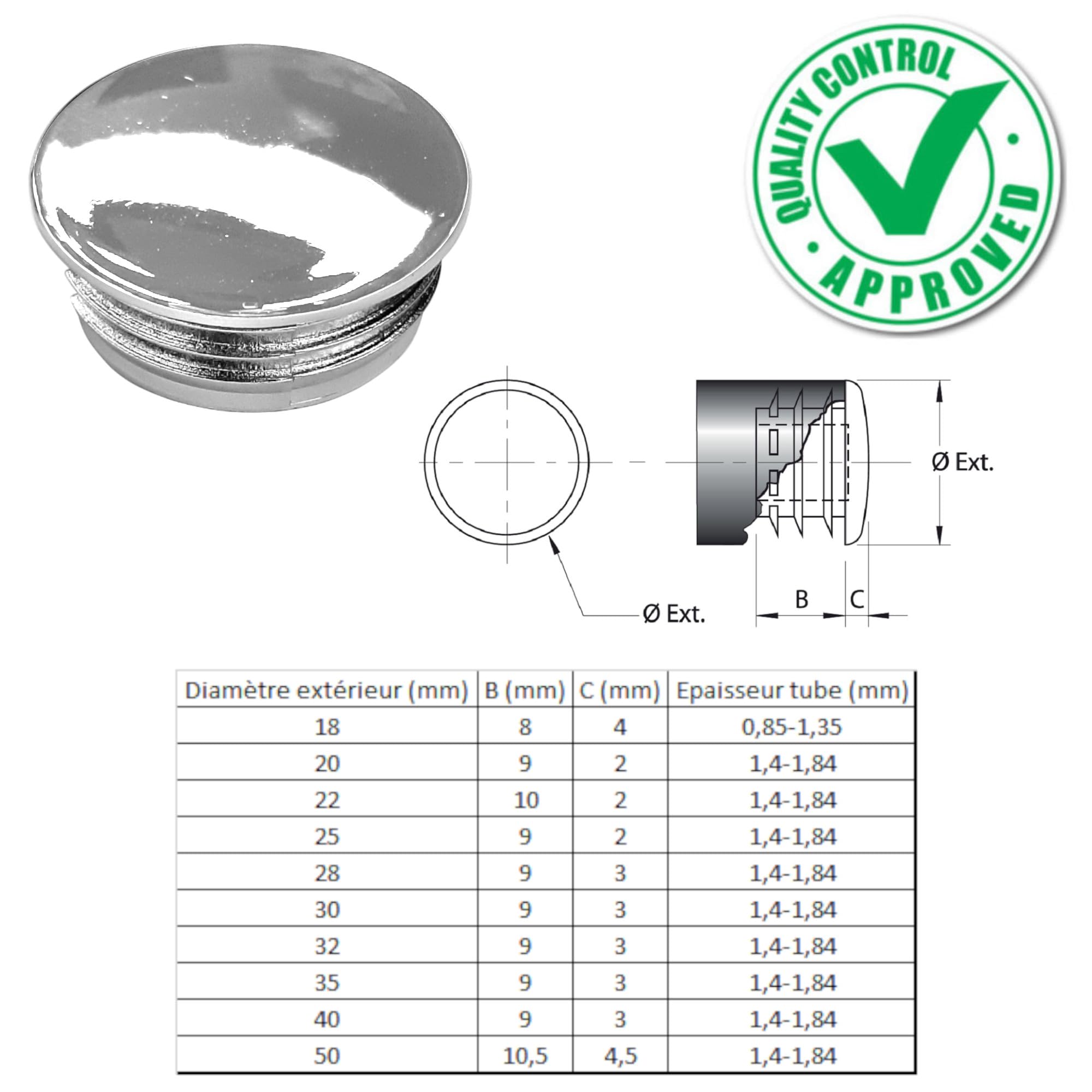 Inzetstuk Rechthoekig 35x10 mm Lamellenstop voor afdoppen van Kokerpro - Onderdelen in en om