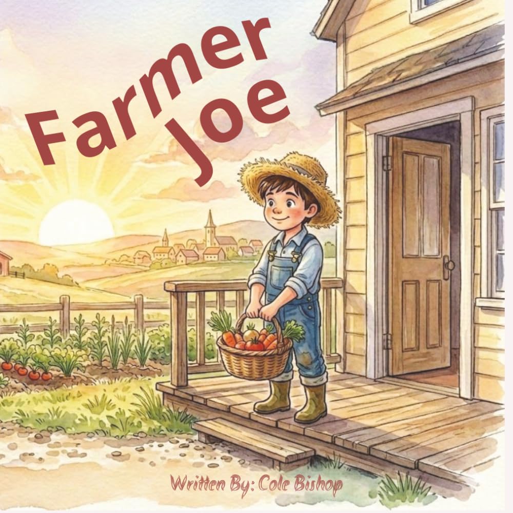 Farmer Joe: A Day on the Farm Picture Book for Kids Ages 3-6 | Bedtime Story | 8.5 x 8.5 |