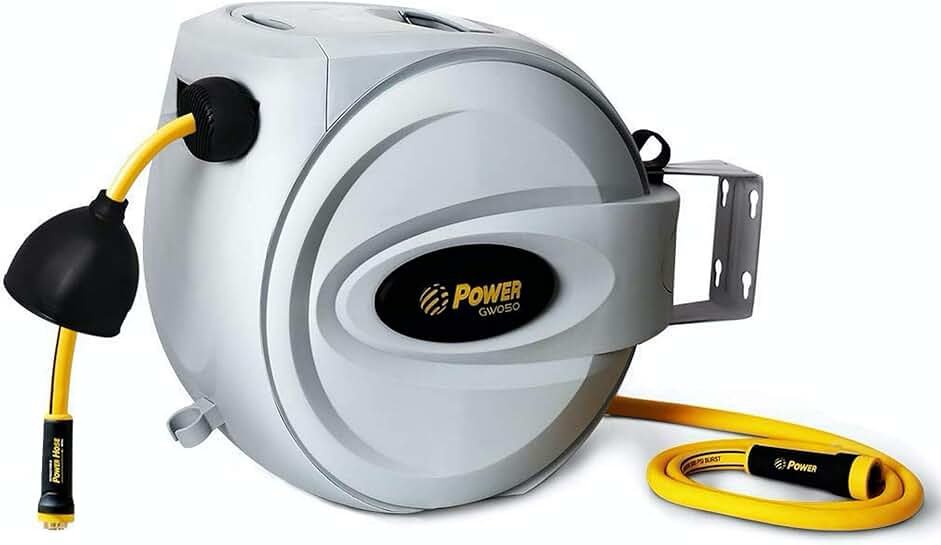 stanley retractable hose reel