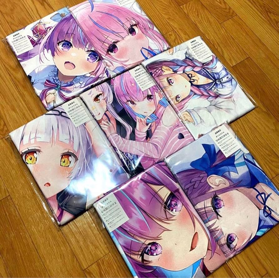 Amazon.co.jp: 紫咲シオン 湊あくあ 大判タオル&バスタオル 7点