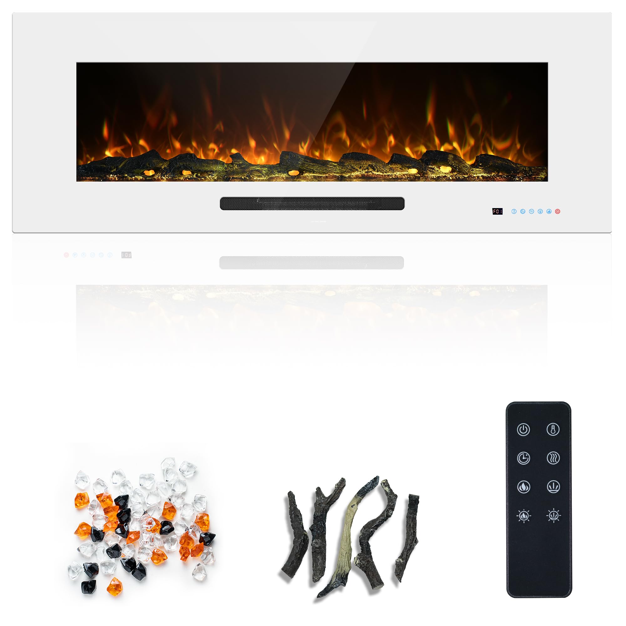 Photo 1 of Dreamflame 50" Electric Fireplace Heater