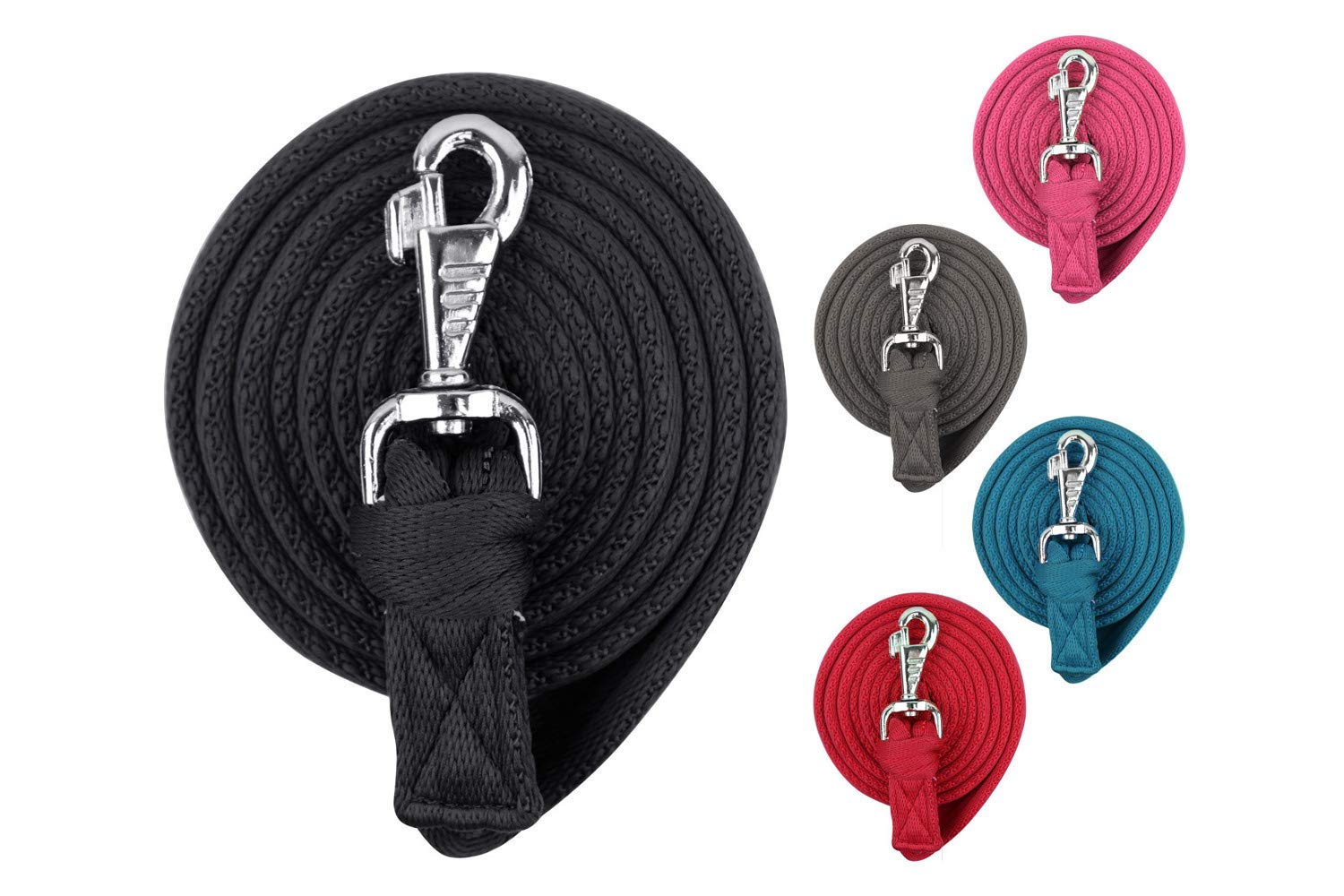 Tahoe Tack Premium Softgrip Cotton Lead Rope, Available in 7' and 10' Lengths