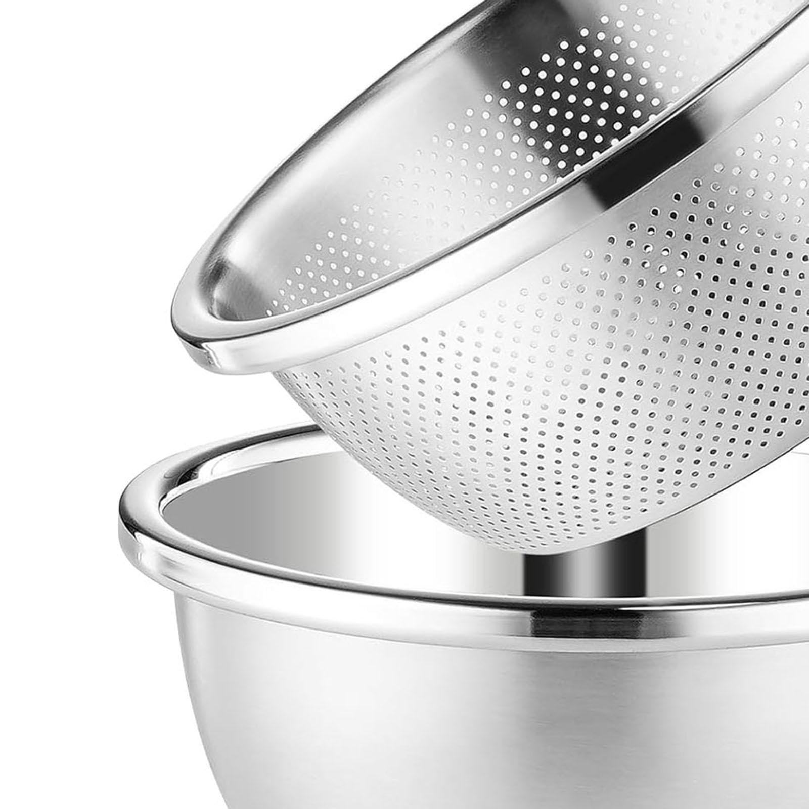 rockible Colador de Cocina para Preparar Y Ensaladas, 34cm
