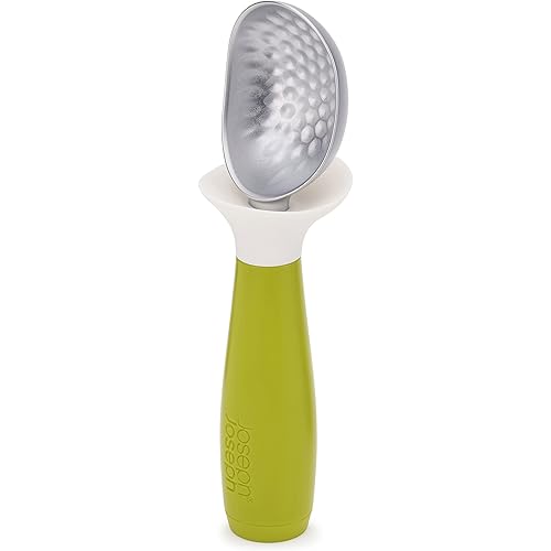 Joseph Joseph Dimple Non-Drip Ice Cream Scoop, Green