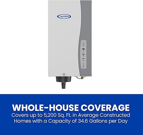 Miniatura 2 de AprilAire Humidificador de vapor para toda la casa, humidificador de vapor automático, humidificador de gran capacidad para toda la casa para