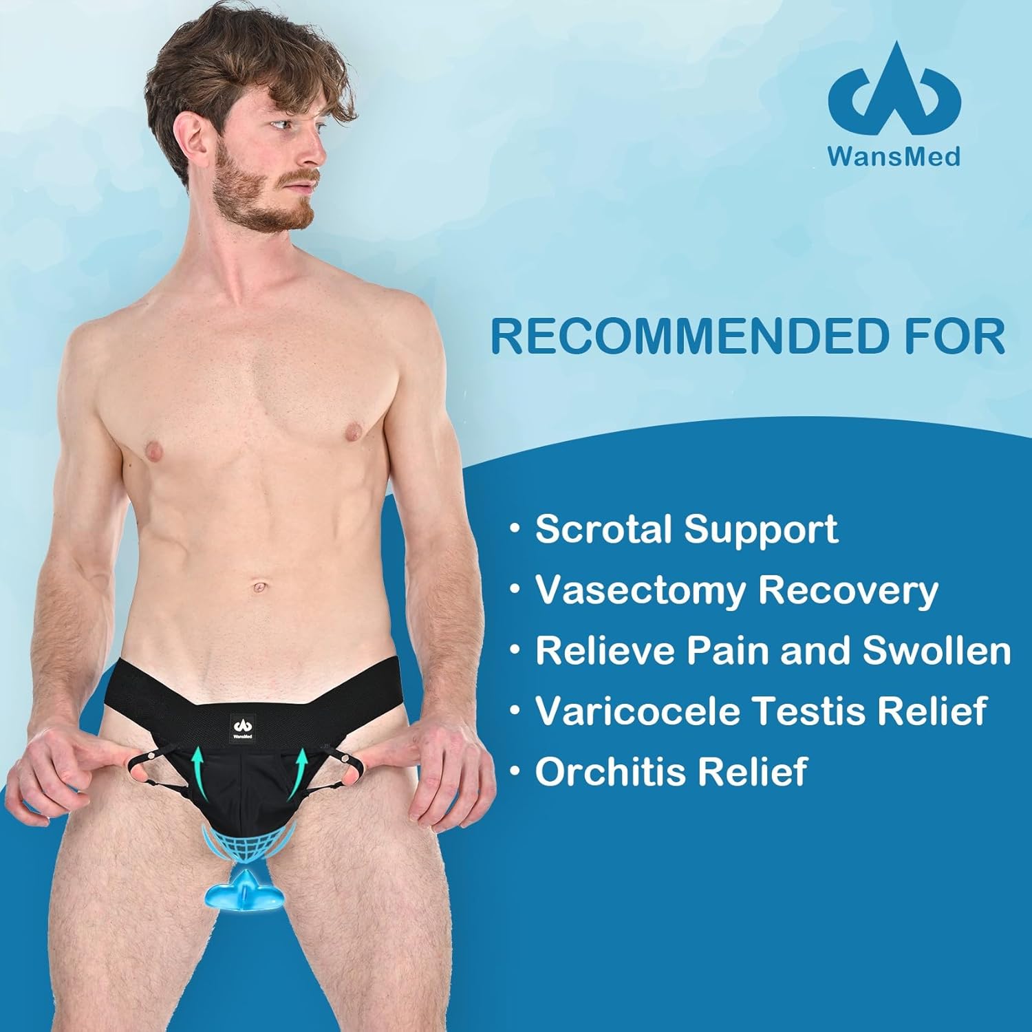 Hernia Inguinal Calzon Suspensorio Testicular Hernia Calzones Para