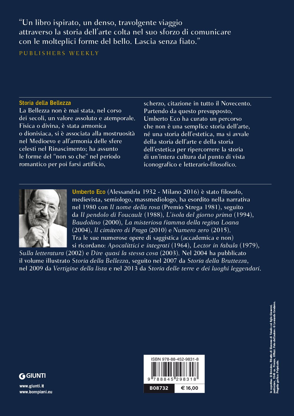Storia della bellezza