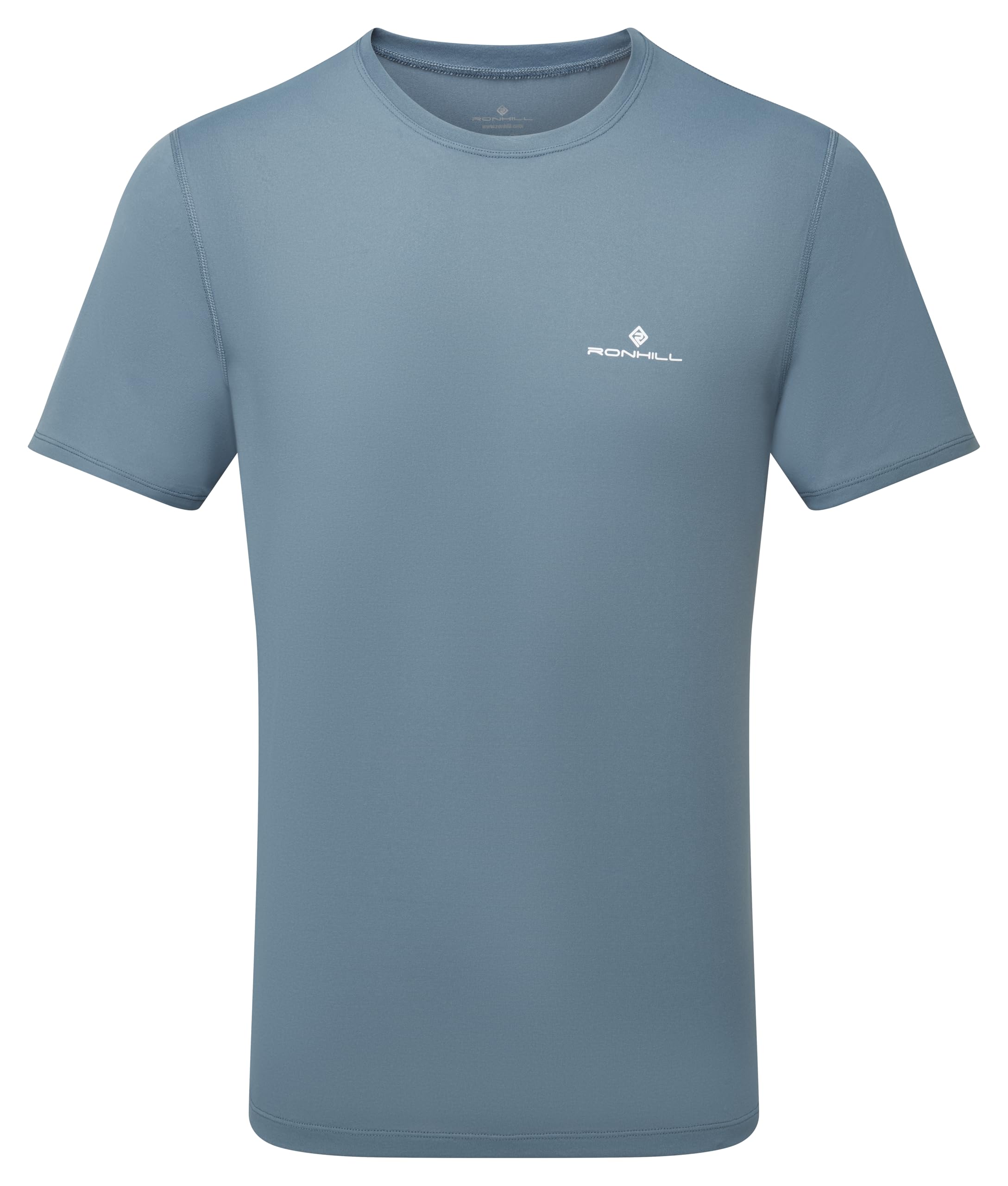 Ronhill Running, Men's Core S/S Tee, Lake/Bright White, XL