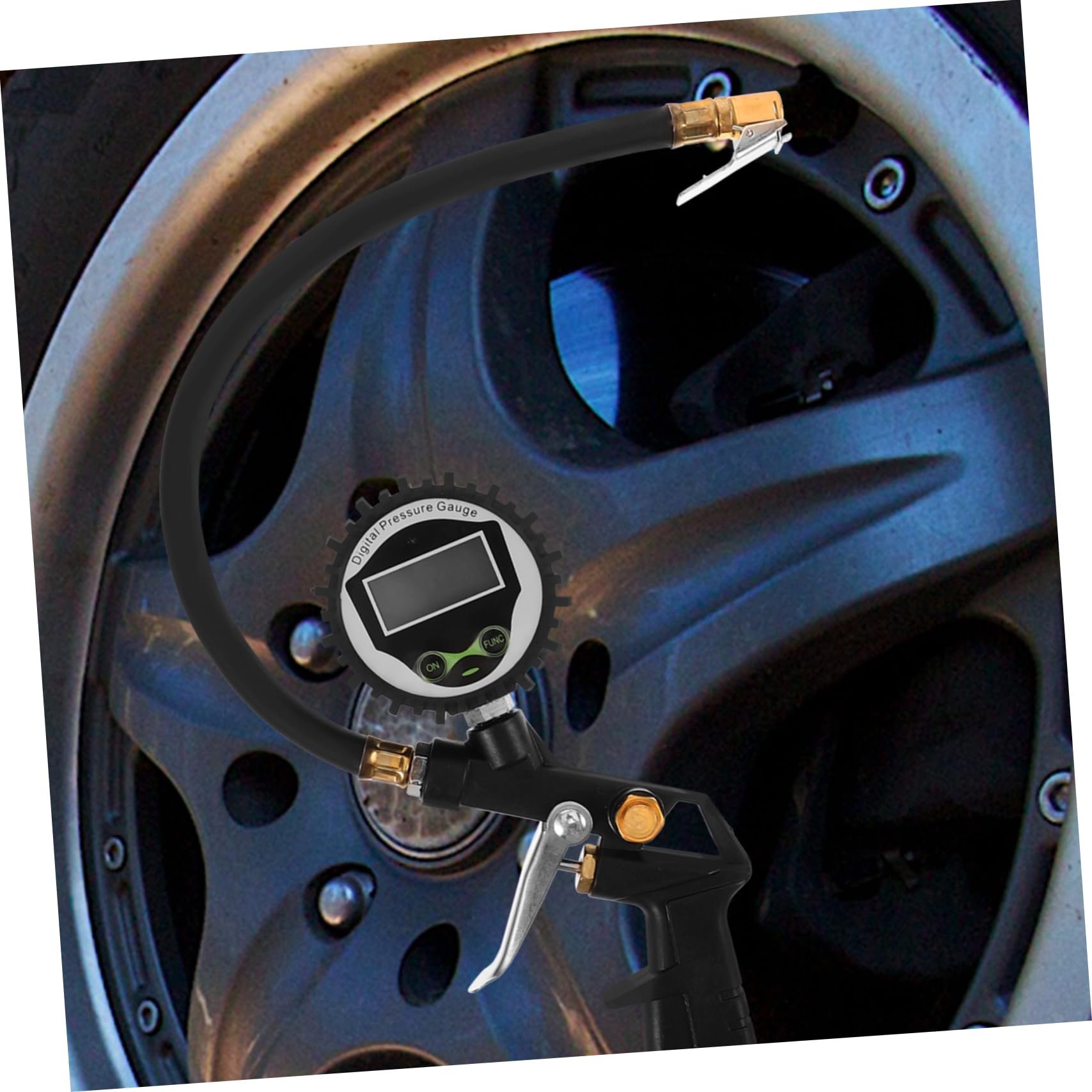 Digitaler Reifendruckmesser 60 Psi mit En 837 1, 6% Messgenauigkeit