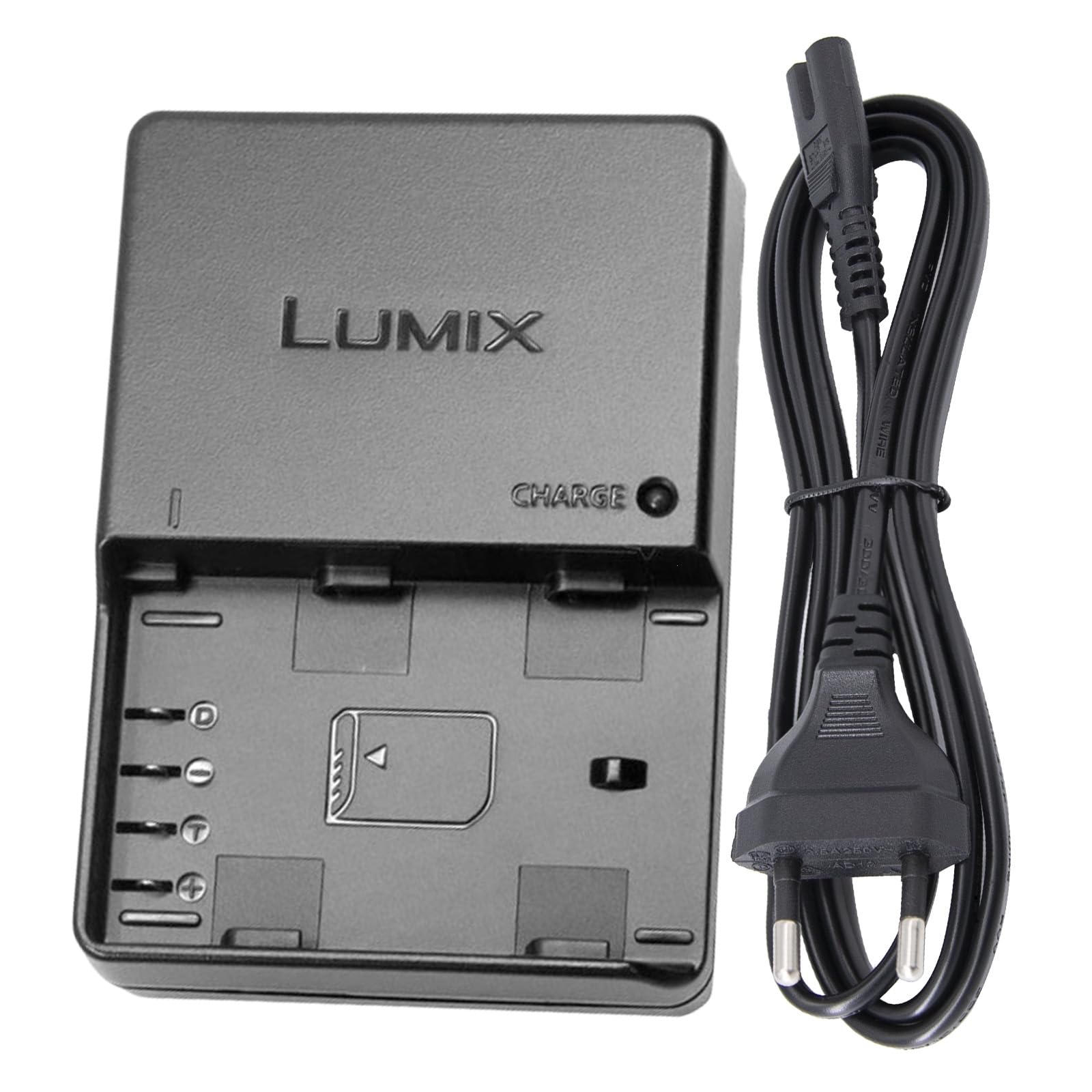 DMW-BCT10 DMW-BLF19 DMW-BLF19E DMW-BLF19PP Chargeur de Batterie Compatible avec Panasonic Lumix DC-G9, DC-GH5, DMC-GH3, DMC-GH3K, DMC-GH4, DMC-GH4K Appareil Photo & 120cm AC Power Cord