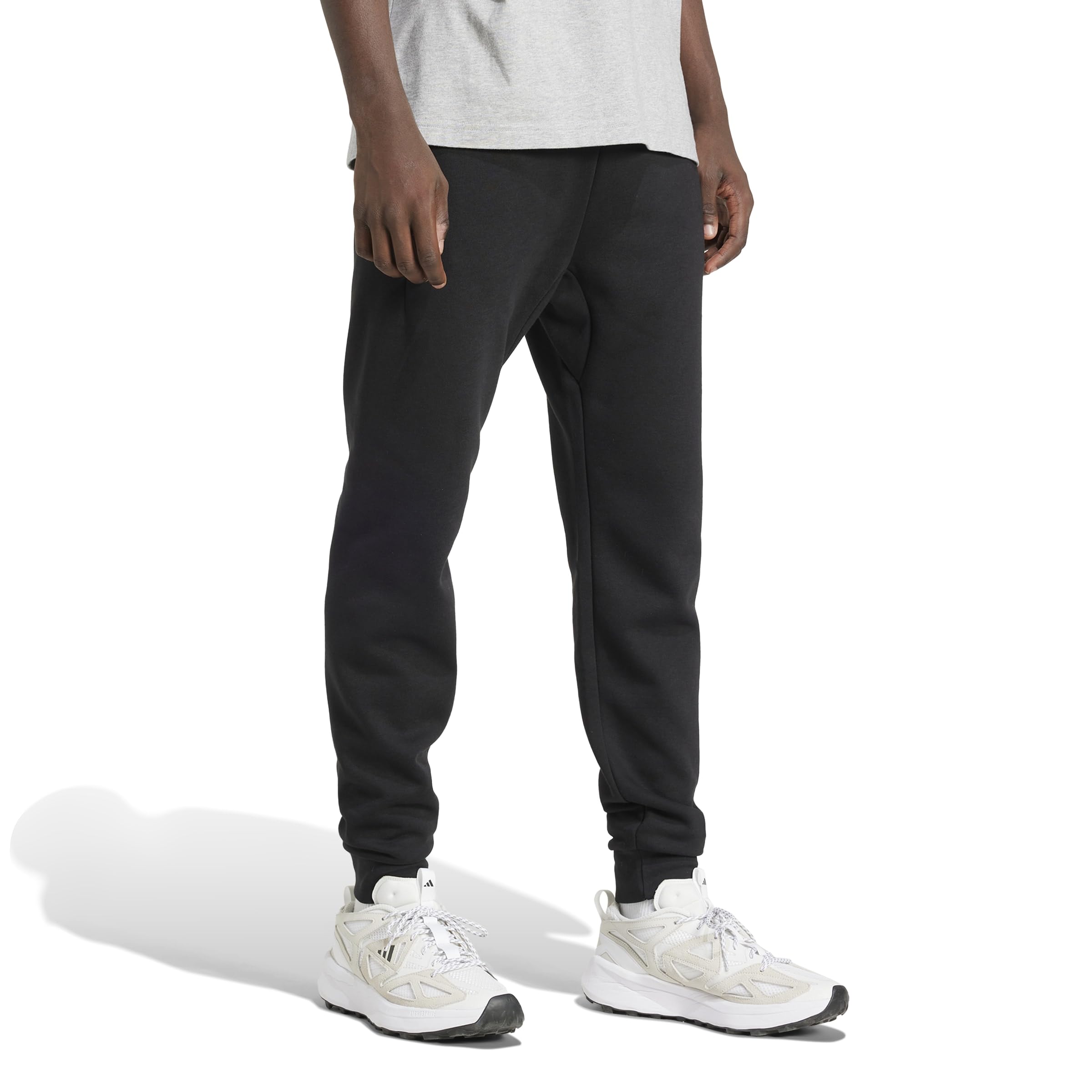 adidas Uomo Essentials Linear Fleece Pant Cuffed