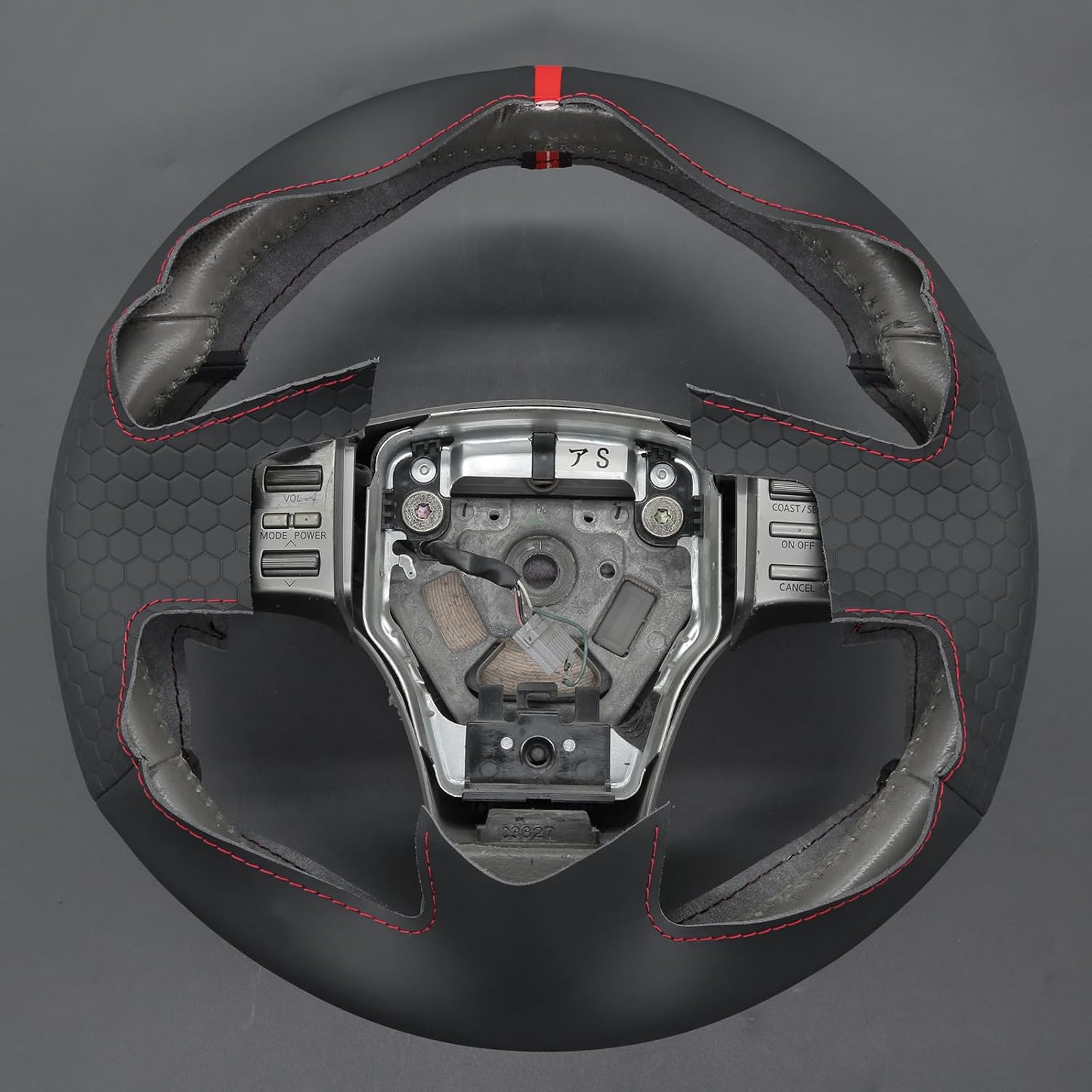 MEWANT Steering Wheel Cover Compatible with Nissan Skyline V35 2003-2006 Steering Wheel Wrap