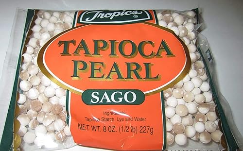 Tropics Tapioca Pearl o Sago de 8 onzas o 12 libras