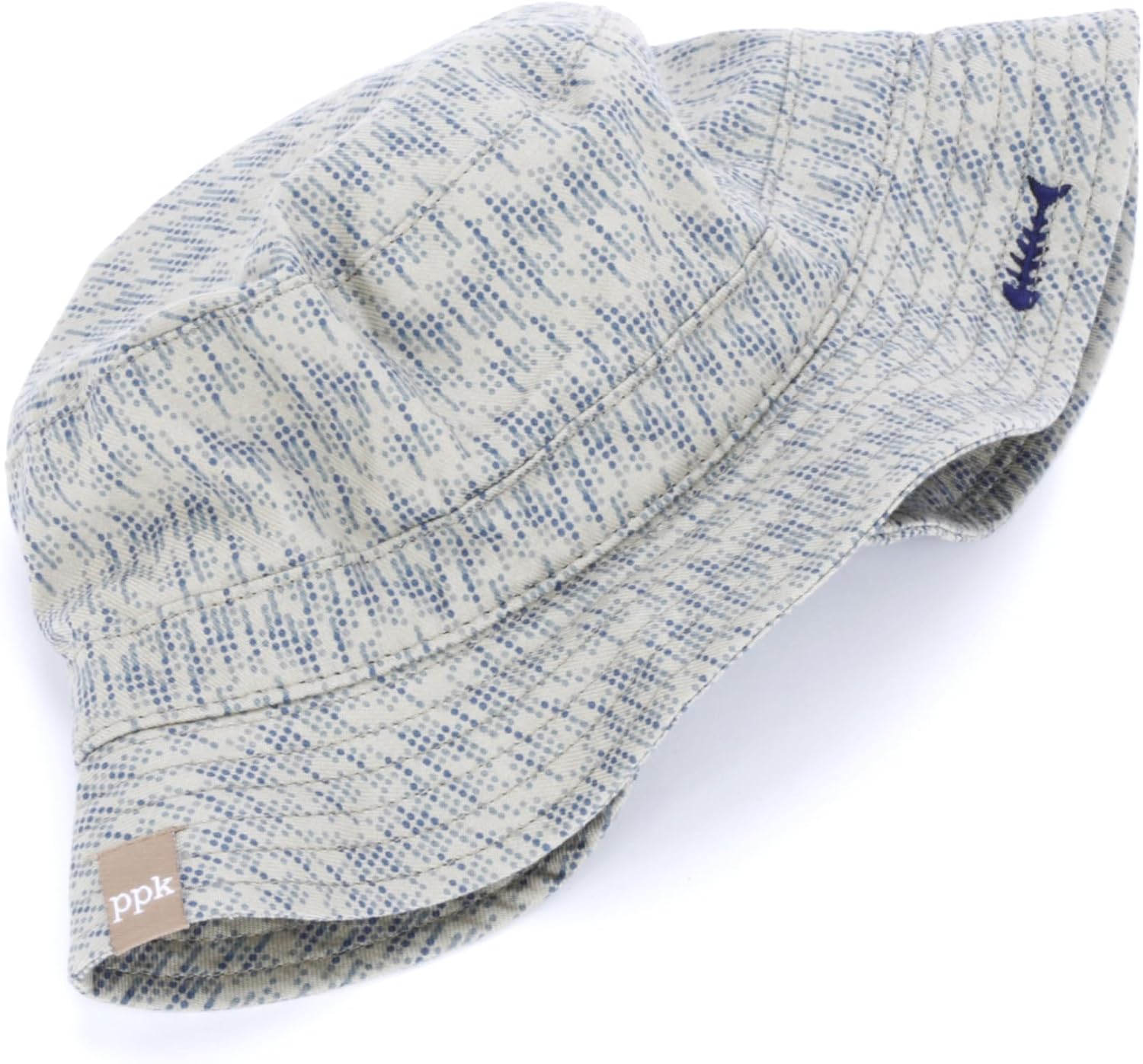 Kids Bucket Sun Hat for Ages 1-4 Years, Natural Cotton - Baby 12 Months Up, Toddler, Little Girls