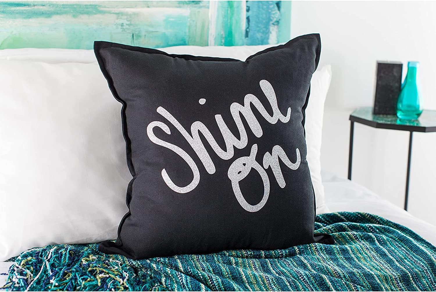 Cricut Smart Iron On, Glitter Silver - 3-Pack of 3ft Rolls (13"x36") HTV Heat Transfer Vinyl - Compatible with Cricut Heat Press & Maker 3 / Explore 3 Machines