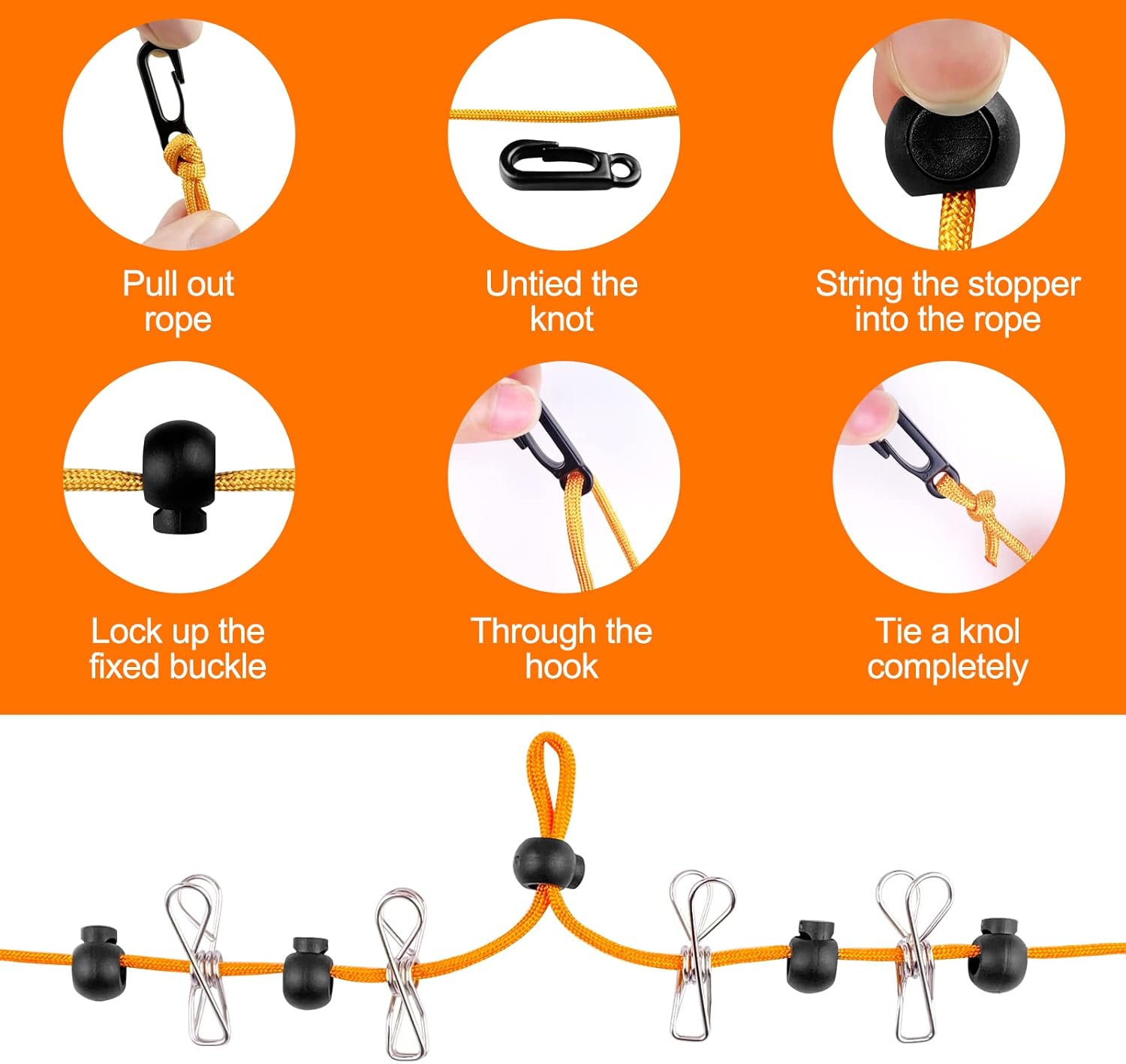 Unverzichtbares Camping-Zubehör: Gvolatee 10m Wäscheleine im Test