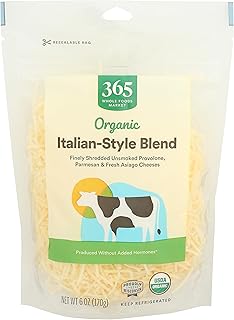 365 by Whole Foods Market, Blend Italian Fancy Shredded Organic, 6 Ounce