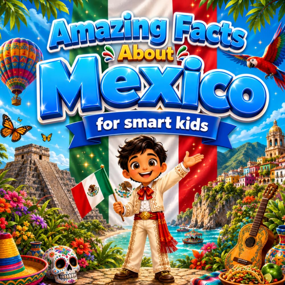 Amazing Facts About Mexico for Smart Kids: A Collection of Interesting Facts and Trivia About Mexico For Kids, Everything Young Readers Should Know ... Wildlife, Traditions, Culture, and More