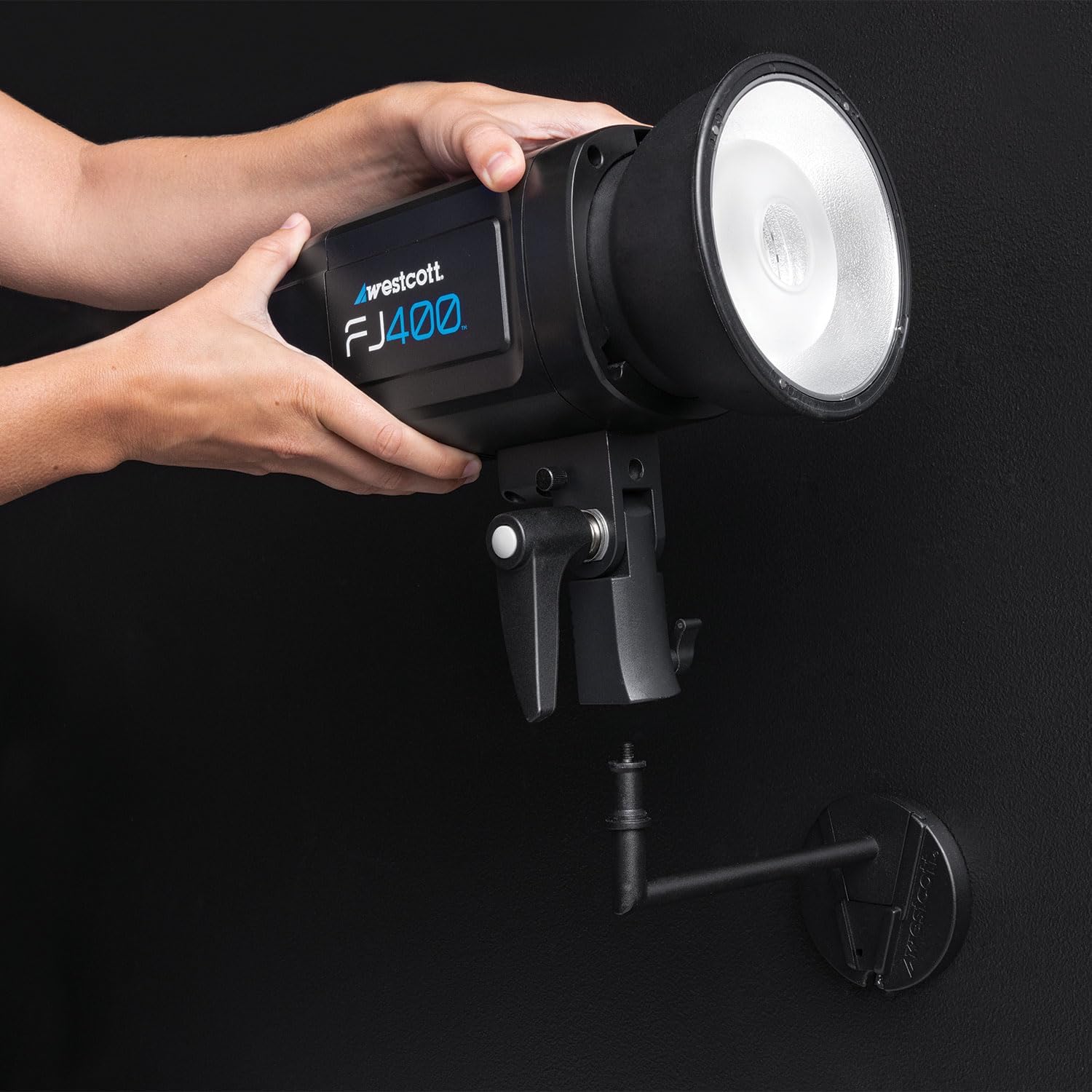 Westcott Float Wall Mount Kit by Lindsay Adler - Mount Lights and Light Modifiers to Your Photo Studio Wall (Wall Mount Arm Kit)