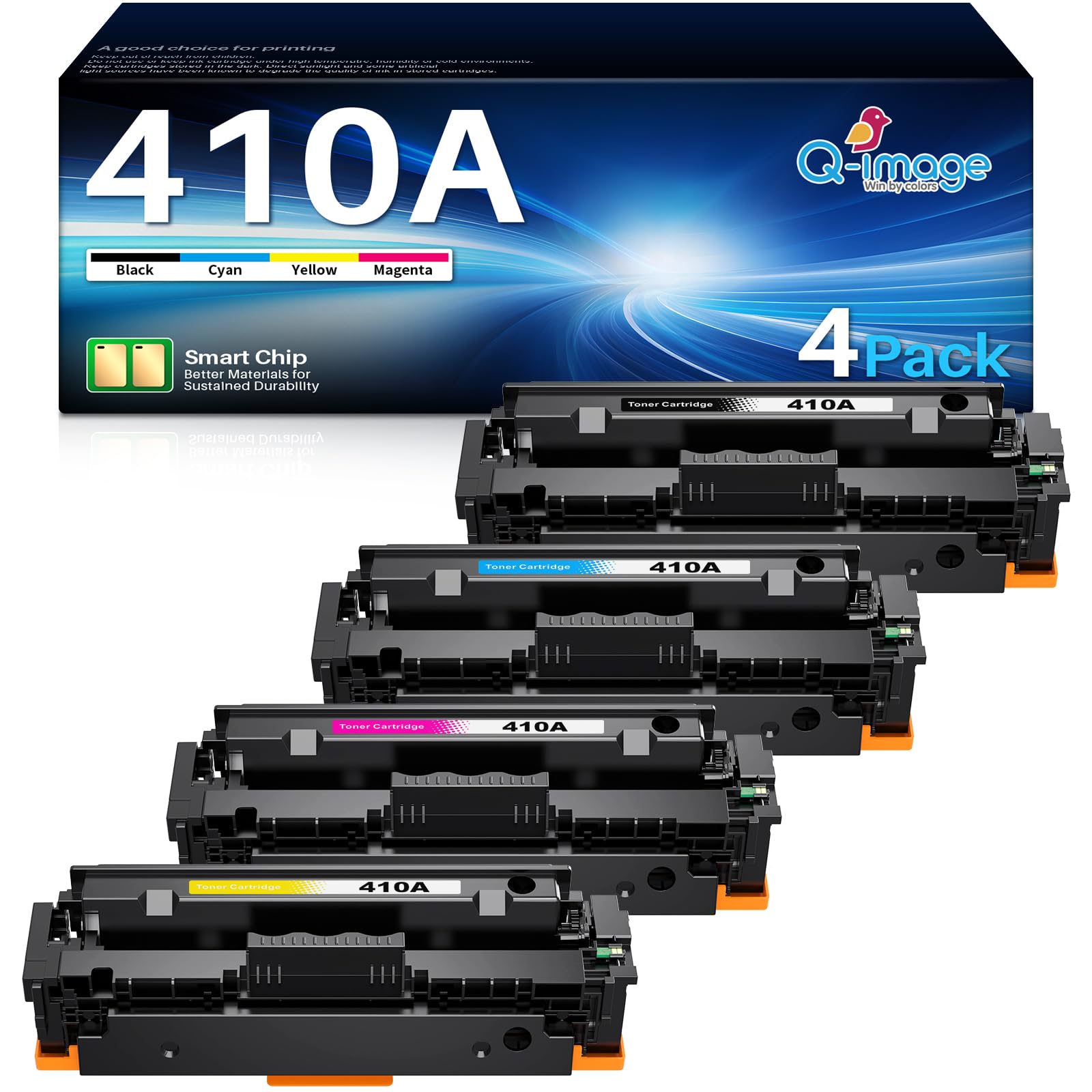 219X Toner Cartridge Kompatibel für HP 219X 219A Tonerkartusche als Ersatz mit HP Color LaserJet Pro 3202dn 3202dw MFP